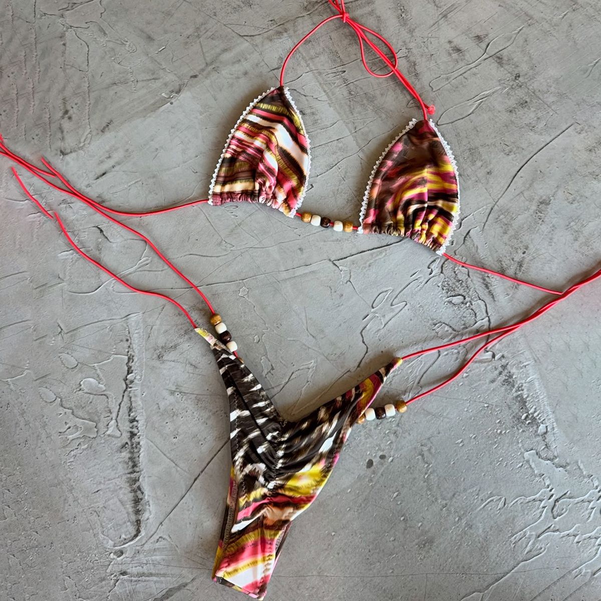 Micro Bikinis 2025 Sexy Women Swimsuit Swimwear Female Bandage Bikini Set Biquini Bathing Suit Thong Swimming Suits Beachwear