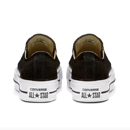 Converse All Star Lift Women's Skateboarding Shoes, Breathable, Classic Style, Chunky Sole Sneakers, Black
