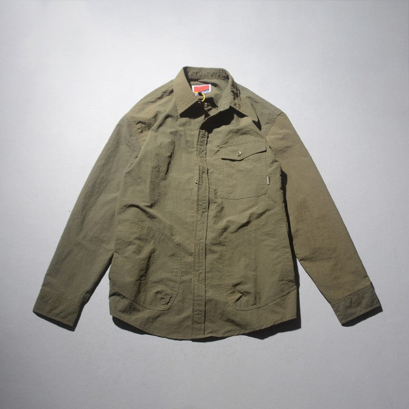 2025 Autumn New Japanese Retro Long-Sleeve Turn-down Collar Outdoor Cargo Shirt Men's Simple Fashion Loose Washed Casual Blouses