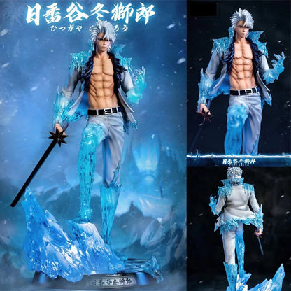 29cm BLEACH Anime Figure Hitsugaya Toushirou PVC Action Figure Boneco de Modelo Colecionável Brinquedo