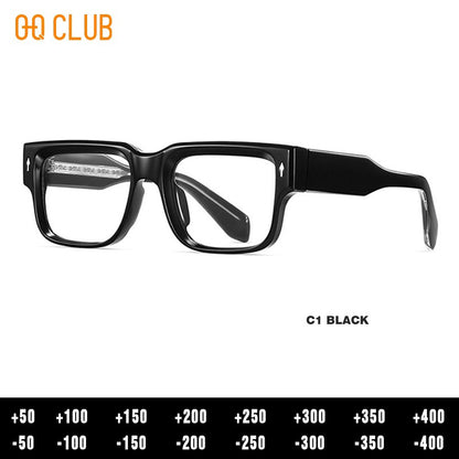 O-Q CLUB Blue Light Blocking Glasses for Sight for Men Sunglasses Women Lunette Pour Femme Original Optical Lenses With Recipe