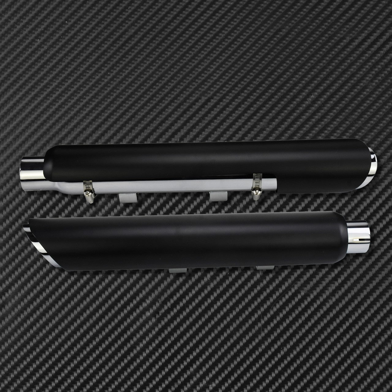 Motorcycle Slip-On Exhaust Muffler Shortshots Exhaust Pipes For Harley Sportster XL 883 Iron 1200 48 72 Forty Eight 2014-2022
