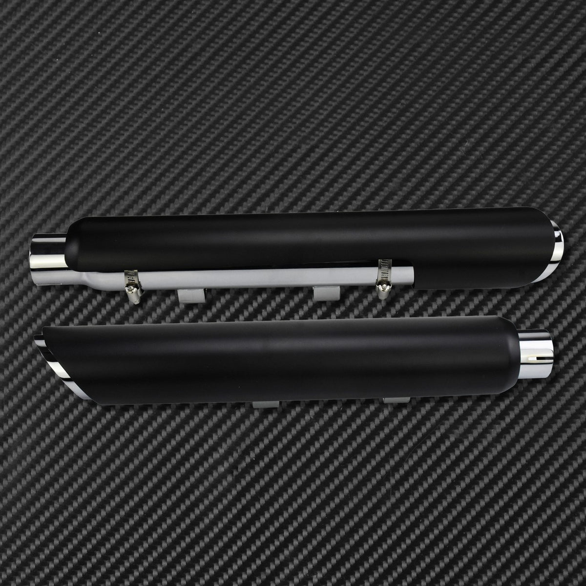 Motorcycle Slip-On Exhaust Muffler Shortshots Exhaust Pipes For Harley Sportster XL 883 Iron 1200 48 72 Forty Eight 2014-2022