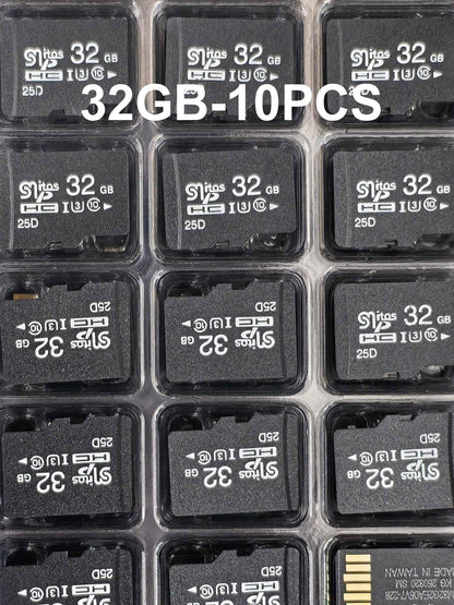 CeaMere 10 unidades Cartões de Memória SD TF 128 MB-256 GB U3 Classe 10 Alta Velocidade Combo para Smartphone Tablet Laptop Câmera de Ação Drone Vigilância