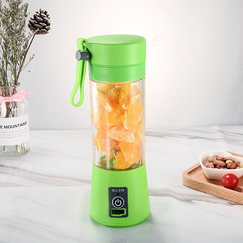 Portable Mini Juicer Handheld Electric Blender USB Rechargeable Multifunction Kitchen Appliance for Fruit Milkshake