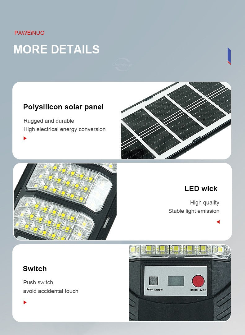 5000000LM 10000W Solar LED Outdoor Lighting Motion Sensor Super Bright Wall Lamp Waterproof Solar Light For Garden Street Patio