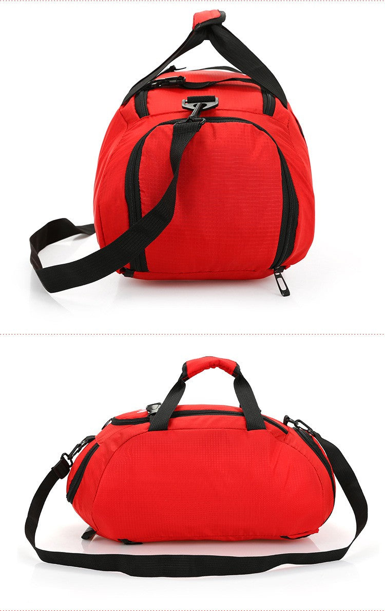 Nylon Travel Bag For Girl Teenagers Waterproof Backpack Sport Gym Handbag Portable Lady Women Fitness Shoe Shoulder Bags Mochila