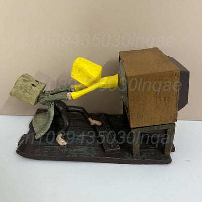 Jogo Quente GK Little Nightmares Anime Figure Six Maya Yamaoka Mono Action Figure Modelo Brinquedos Presente de Natal Decoração de Quarto