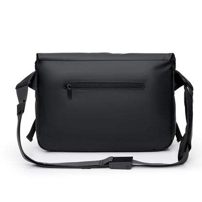 Minimalist Black Men's Shoulder Bag Male High Quality Waterproof Briefcase Crossbody Bag Business Style Messenger Bags for Men