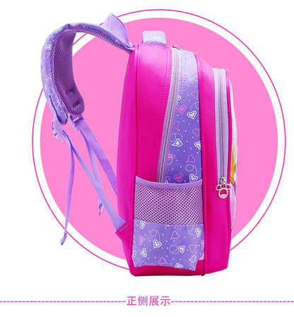 Disney princess Children cartoon primary bag for school reduction bag girl boy 1-3 grade Frozen Elsa bag for school kid backpack