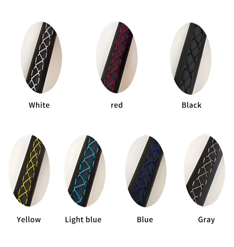 For Volkswagen ID.7 VIZZION 24 Hand-stitched steering wheel cover lightweight and breathable full coverage modification desig