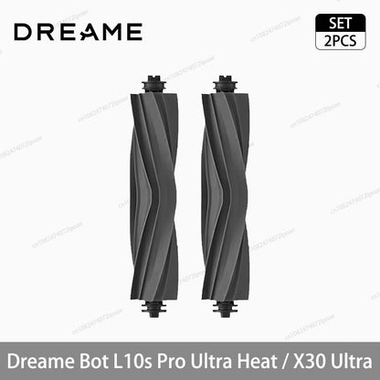 Acessórios para Robô Aspirador Dreame L10s Pro Ultra Heat / X30 Ultra: Escova Principal, Escova Lateral, Pano de Limpeza, Filtro Hepa, Saco de Pó, Peças de Reposição