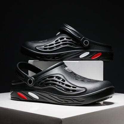 Outdoor Sandals for Men and Women Summer Clogs EVA Slippers Plus Size 47 48 49  Men Garden Shoes Beach Sandals Breathable Clogs