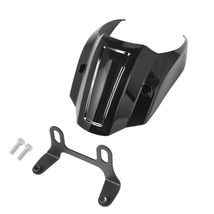 CARENAGEM CURTA DO FAROL EM PRETO BRILHANTE PARA HARLEY SOFTAIL STREET BOB FXBB 2018-2023