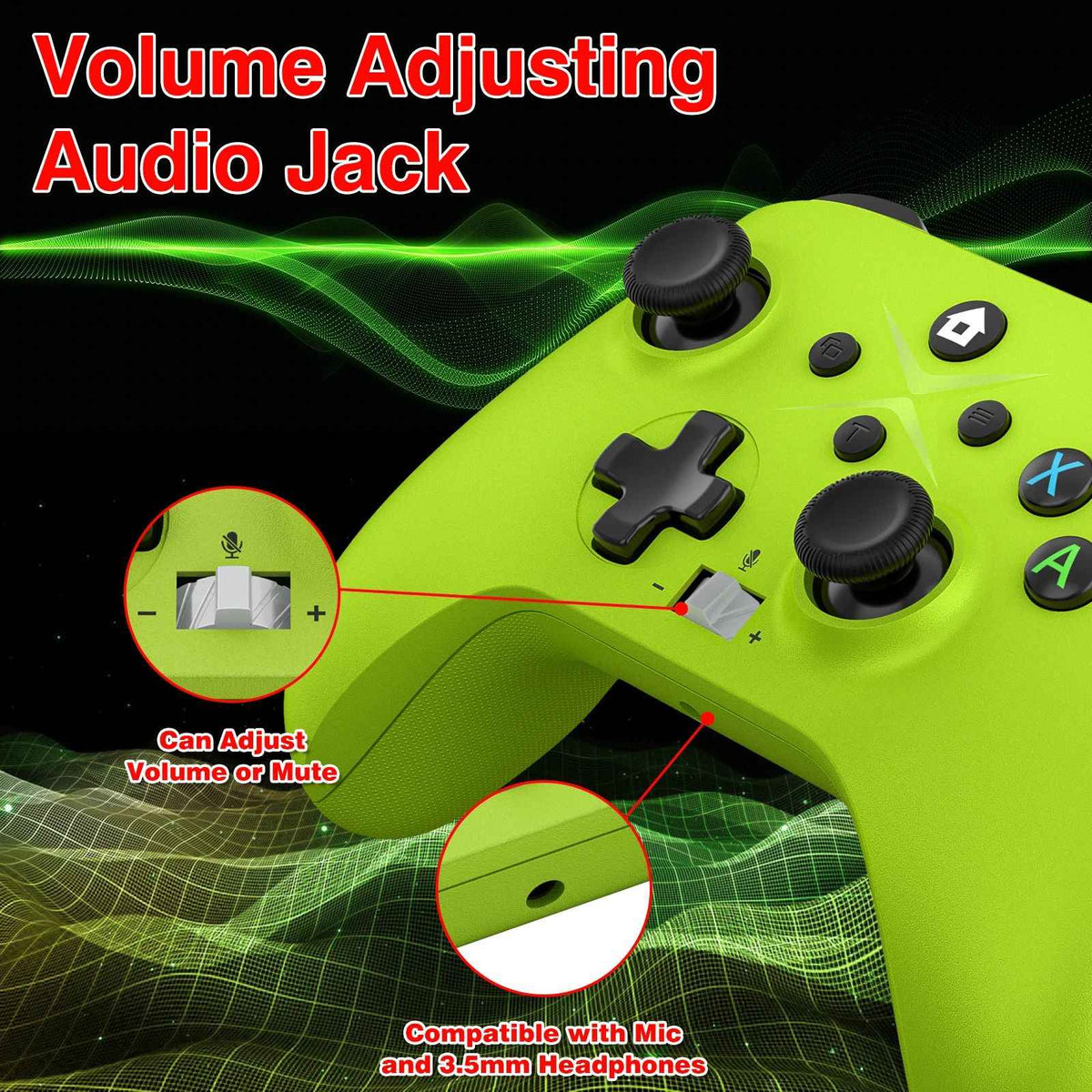 Wireless Gamepad For Xbox One/Xbox Series X/S/ Xbox Controller With Six-Axis Gyro Turbo Function Game Consoles Joystick