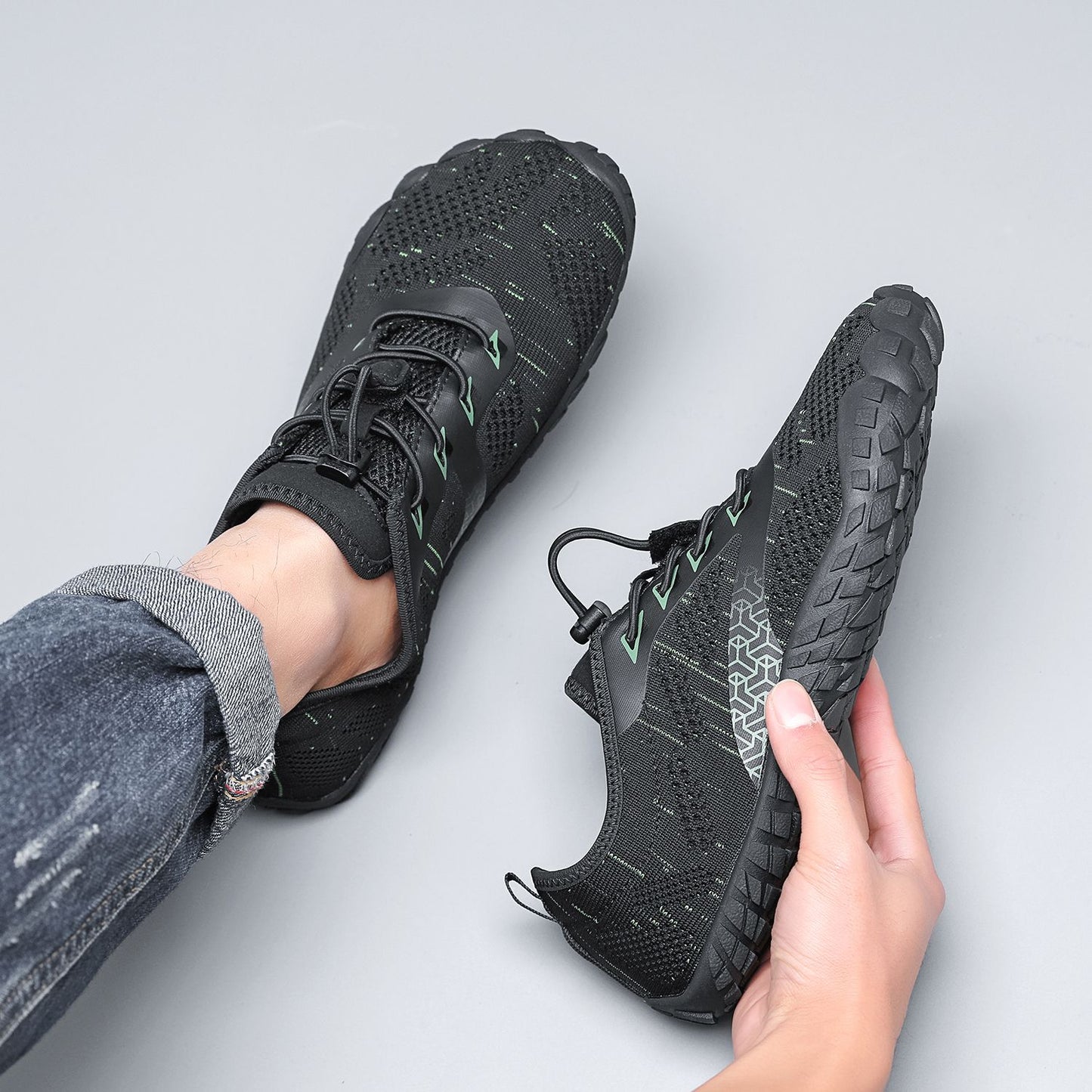 Men Trail Running Shoes Minimalist Barefoot Wide Width Gym Workout Fitness Low Zero Drop Women Sneakers Treadmill Free Athletic