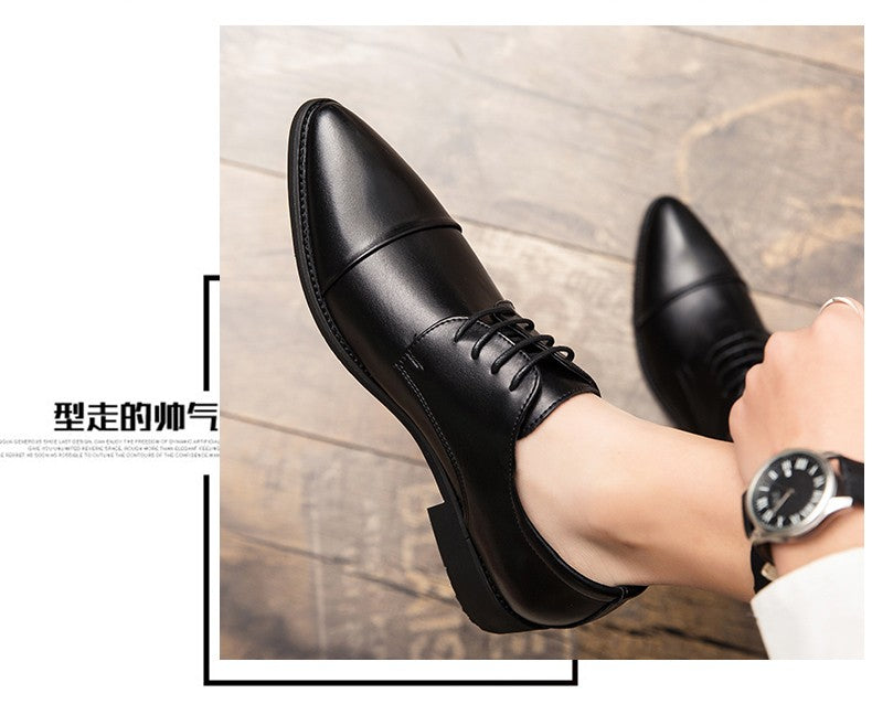 Classic Oxford Leather Shoes For Men Casual Business Wedding Shoes High Quality Men's Dress Formal Social Leather Shoes Male