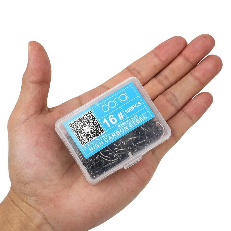 50 pçs/caixa Anzol de Pesca Círculo Anzol de Pesca Anzol de Pesca Japonês Anzol de Jig Simples Acessórios de Pesca