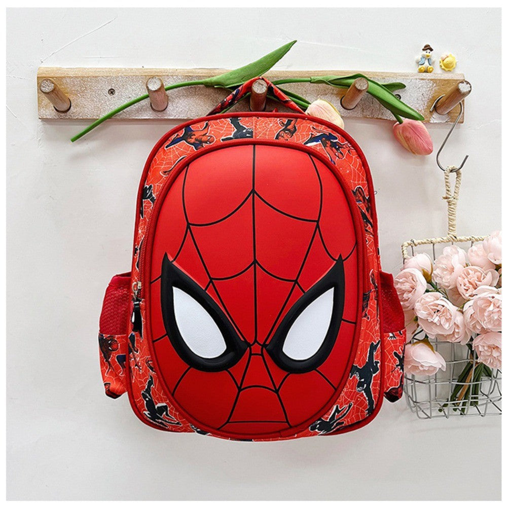 Mochila Infantil Escolar Homem-Aranha da Marvel, Bonita, Leve, Ergonômica, para Meninos e Meninas do Jardim de Infância