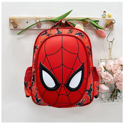 Mochila Infantil Escolar Homem-Aranha da Marvel, Bonita, Leve, Ergonômica, para Meninos e Meninas do Jardim de Infância