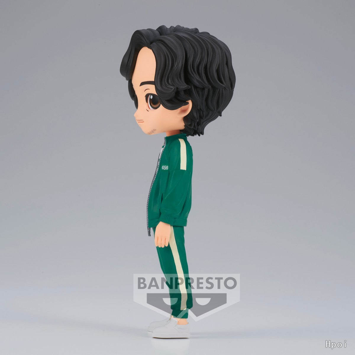 BANPRESTO Genuine Q Posket Series SQUID GAME Modelo de Brinquedo Cheng Qixun, Jiang Xiao Versão Q-version Humanoide, Todas as Idades, Brinquedo Modelo de Cenário