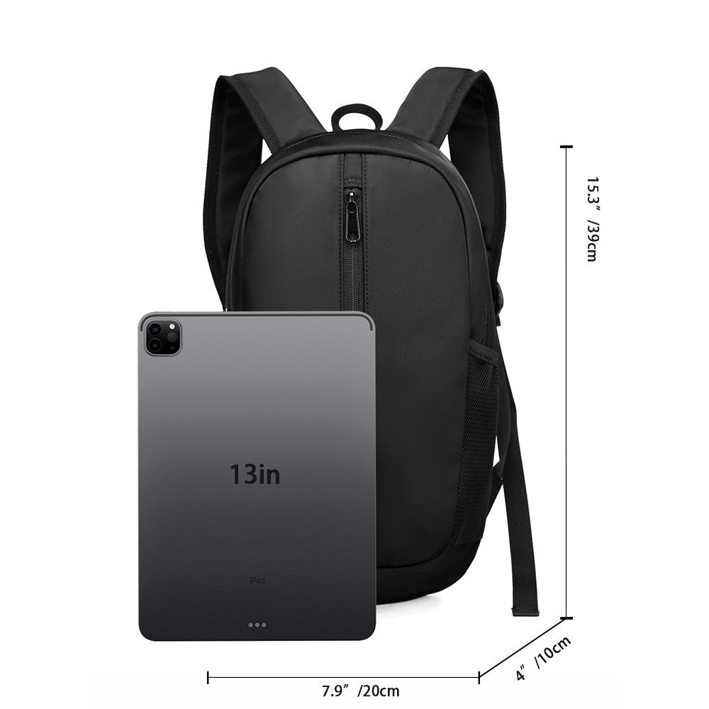 Mochila Masculina Leve para o Dia a Dia Pequena Mochila Casual Esportiva de Viagem Mini Mochila Escolar