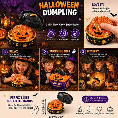 5.5cm Halloween ghost pinch music creative new squeeze decompression toy pinch decompression gift box set