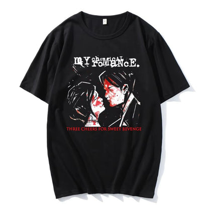 Hot Sale Couple Tshirts My Chemical Romance Mcr Dead Emo Popular Style 100% Cotton T-shirts Fashion Funny Comfortable T-shirt