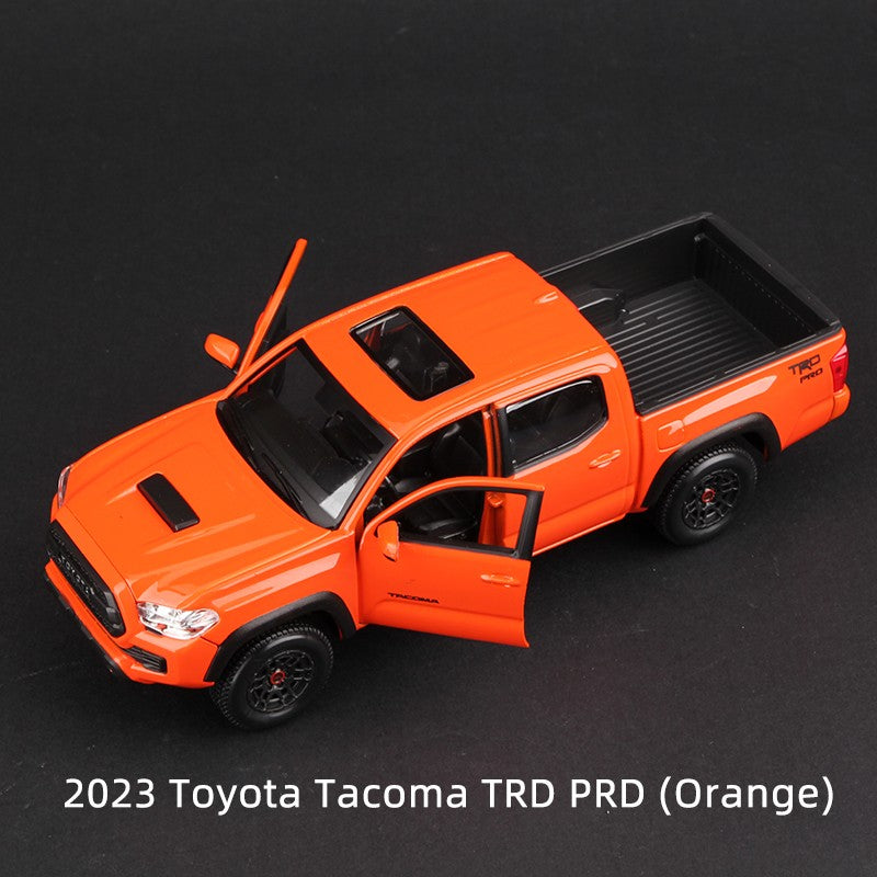 Maisto 1:27 Toyota Pickup Caminhonete de Liga Leve Hilux Tacoma TRD Pro Modelo de Carro Fundido Veículos Esportivos Fundidos de Brinquedo