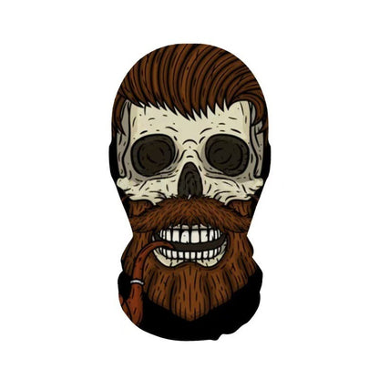 Halloween Terror Masks 3D Printing Skull Pattern Elastic Mesh Face Mask Funny Party Cosplay Props Balaclava Breathable Headcover