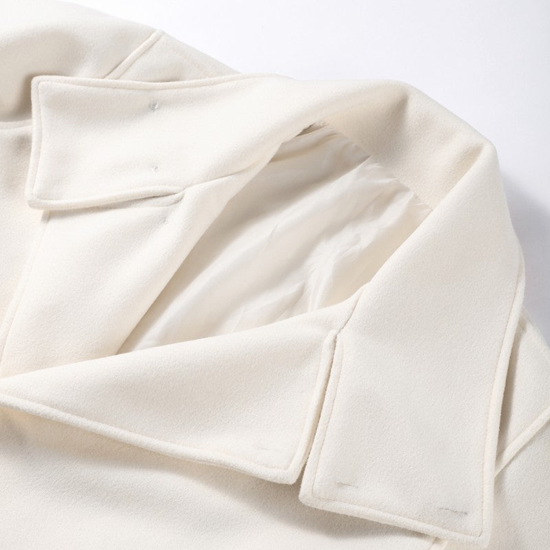 Elegant Women's Overcoat Stand Collar Single Breasted Full Sleeve Solid Female Long Coats 2025 Autumn Fashion Chic Lady Outwear