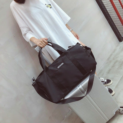 2024 New large Capacity Portable Handbag Leisure Fitness Sports Travel Bag Korean Fashion Receive Gym Bag