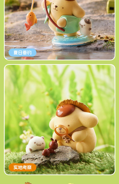 Pudding Dog Childhood Four Seasons Series Blind Box Sanrio Ornament Trendy Play Cute Children's Fun