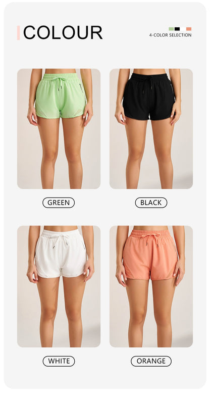 Women Sportswear Yoga shorts  Bottoms Running Shorts Gym Fitness Activewear Workout Gym Wear Ropa Deportiva Mujer