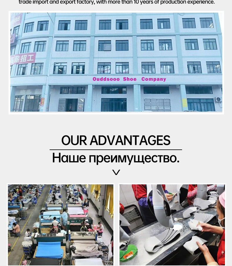 Ods Soft Cow Leather Black Knee High Boots Chunky Mid Heels Zipper Women's Long Boot Big Size Luxury Designer Sexy Shoes 4143 46