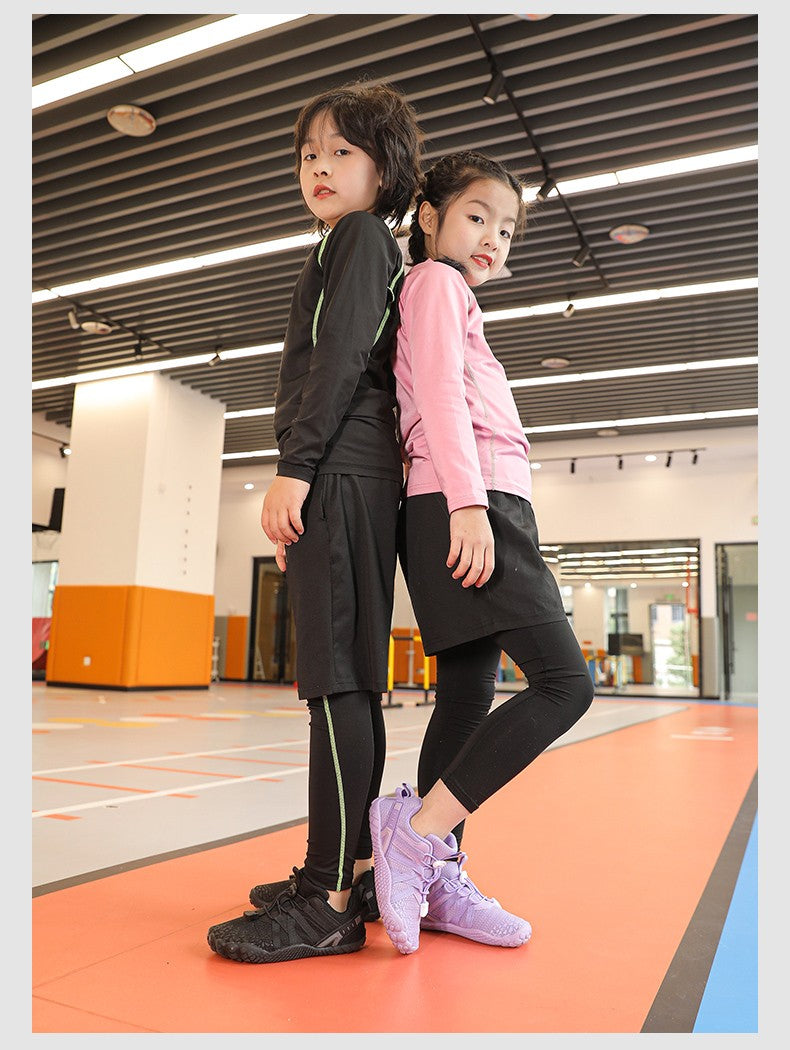 Kids Barefoot Shoes Boys Girls Sneakers Naturally Splay Shoes Toddler Little Big Kid