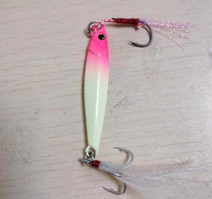Iscas de Pesca Brilhantes Jigs 15g/6cm 7g/10g/20g/25g Isca Jigbait Arremesso Costeiro Anzóis Isca de Metal Iscas Artificiais Venda de 1 Peça