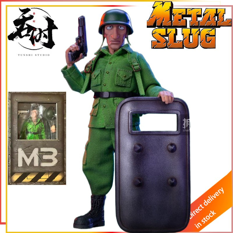 TUNSHI STUDIO Original Metal Slug Series Boneca de Pano de 6 polegadas Leona Clara Ralph Action Figura de Mobilidade Articulada Modelo de Brinquedos Presentes