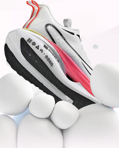 Men  Running Shoes Carbon Board Speciality Marathon Sports Breathable Lightweight Women's Comfortable Athletic Nonskid Sneakers