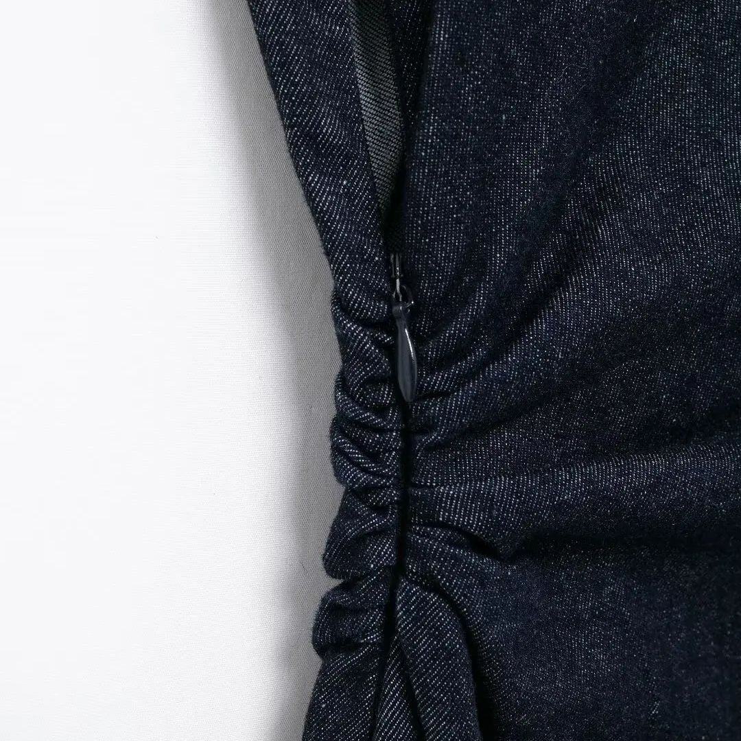 TRAFSHE Sleeveless Denim Long Dress Women Bodycon Tank Midi Dress Woman Summer R