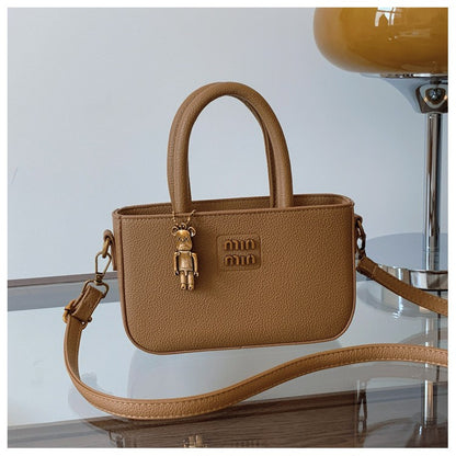 2025 New Trendy Women's Small Square Bag Minimalist Luxury Shoulder Bag for Mobile Phone Girl Fashion Crossbody Pouch Purse