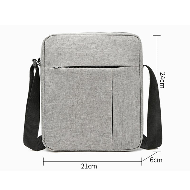 Unisex square bag, Men's and Women's single shoulder crossbody bag, backpack, Korean version, travel business shoulder bag