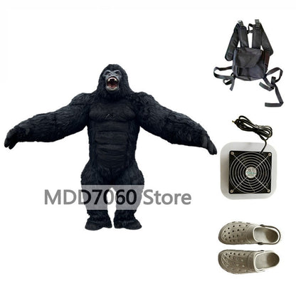Giant Panda Inflatable Costume Street Funny Polar Bear Mascot Costume Party Role Playing Plush Inflatable Mascot Costume