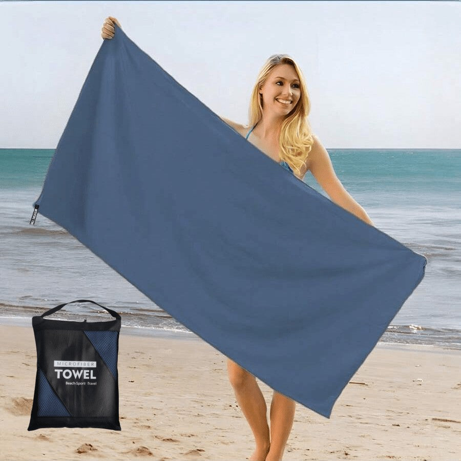 Microfiber Towel Quick Dry Towel Travel Towel Sports Towel Beach Towel Sandproof Soft Light Towel For Swim, Yoga, Gym