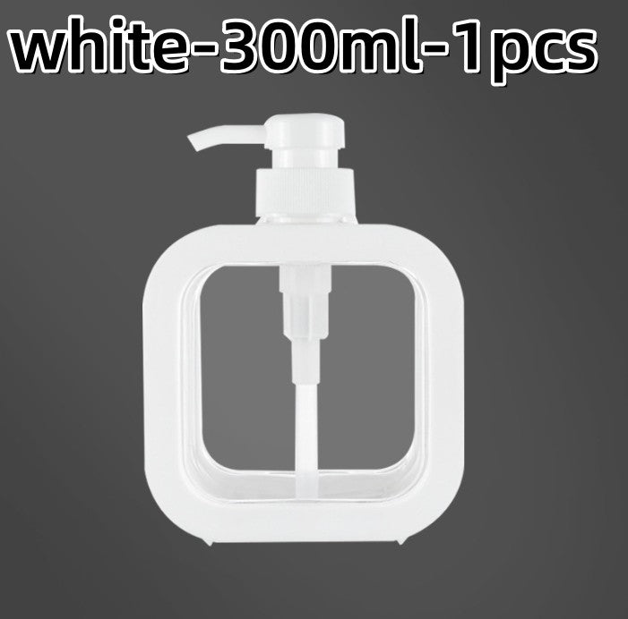 300/500ml Bathroom Soap Dispensers Refillable Lotion Shampoo Shower Gel Holder Portable Travel Dispenser Empty Bath Pump Bottle