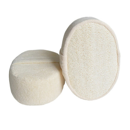 Esponja de Bucha Natural Toalha de Banho Unissex Esfrega Bucha Espessa Esfoliante Corporal para Banho Esfregaço Corporal Durável Saudável Escova de Massagem
