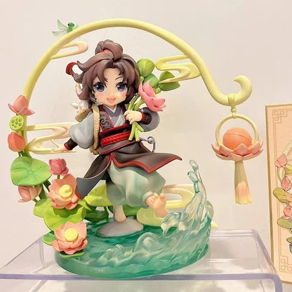 Mo Dao Zu Shi Yunge Yayun Wei Wuxian Lan Wangji Figures Genuine Anime Peripheral Collectible Model Desktop Decoration Doll Gift