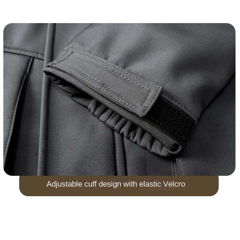 Conjunto de Pesca Masculino de Inverno 2025 Novo Impermeável e Quente Engrossado, Calça de Neve de Algodão, Conjunto Quente de Montanhismo à Prova de Vento