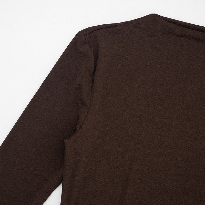 Lady Long Sleeve Ruched Sexy Mini Dress Women Autumn Winter New Elegant Solid High Waist Bodycon Club Party Dresses Female 2025