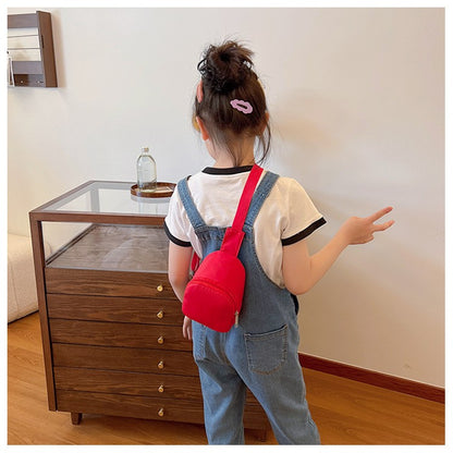 Hot Sales Children Chest Bag Six Seven Italian Brainrot Cute Purses and Handbags Girl Boy 67 Six Seven Long Strap Shoulder Bag